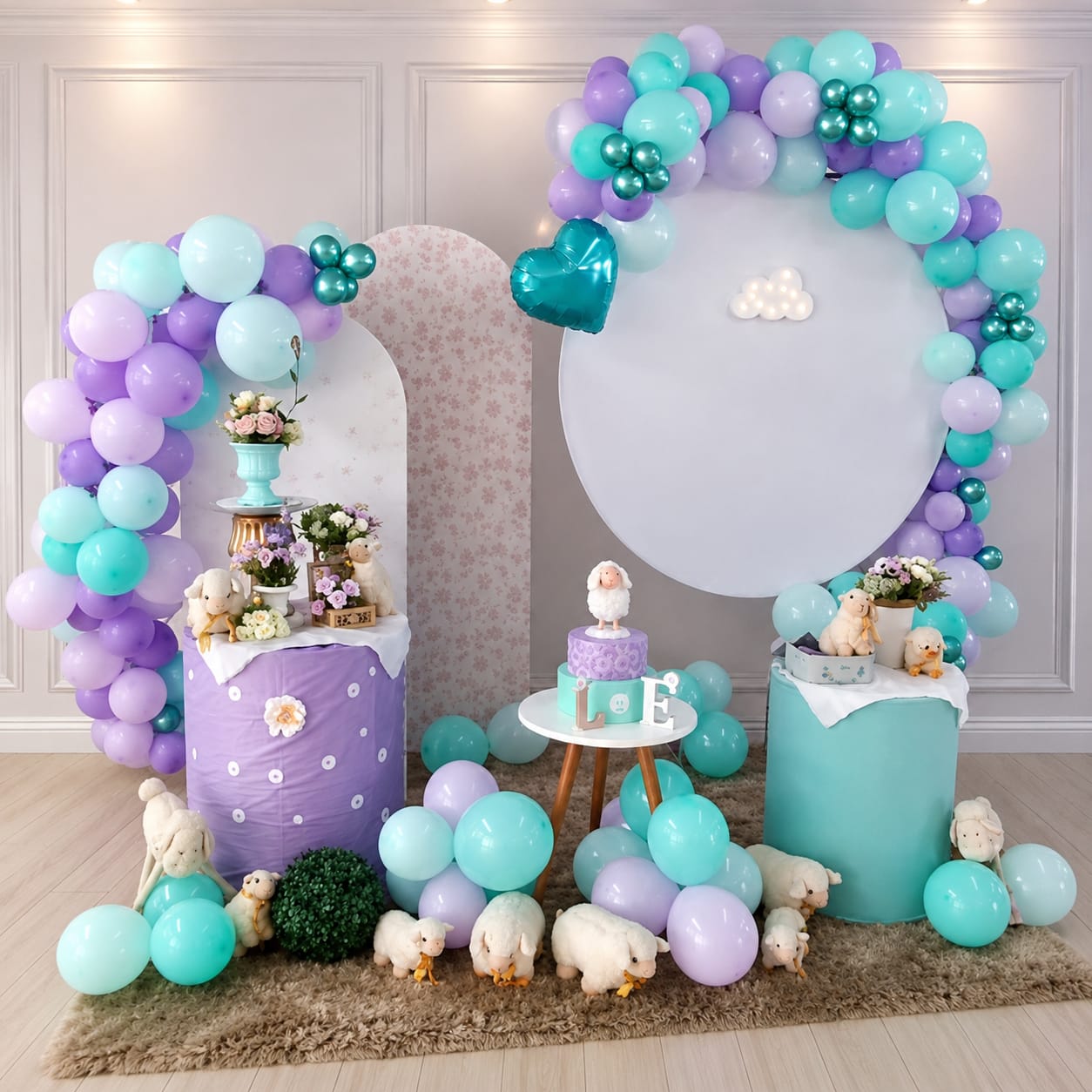 Decoração Chá revelação